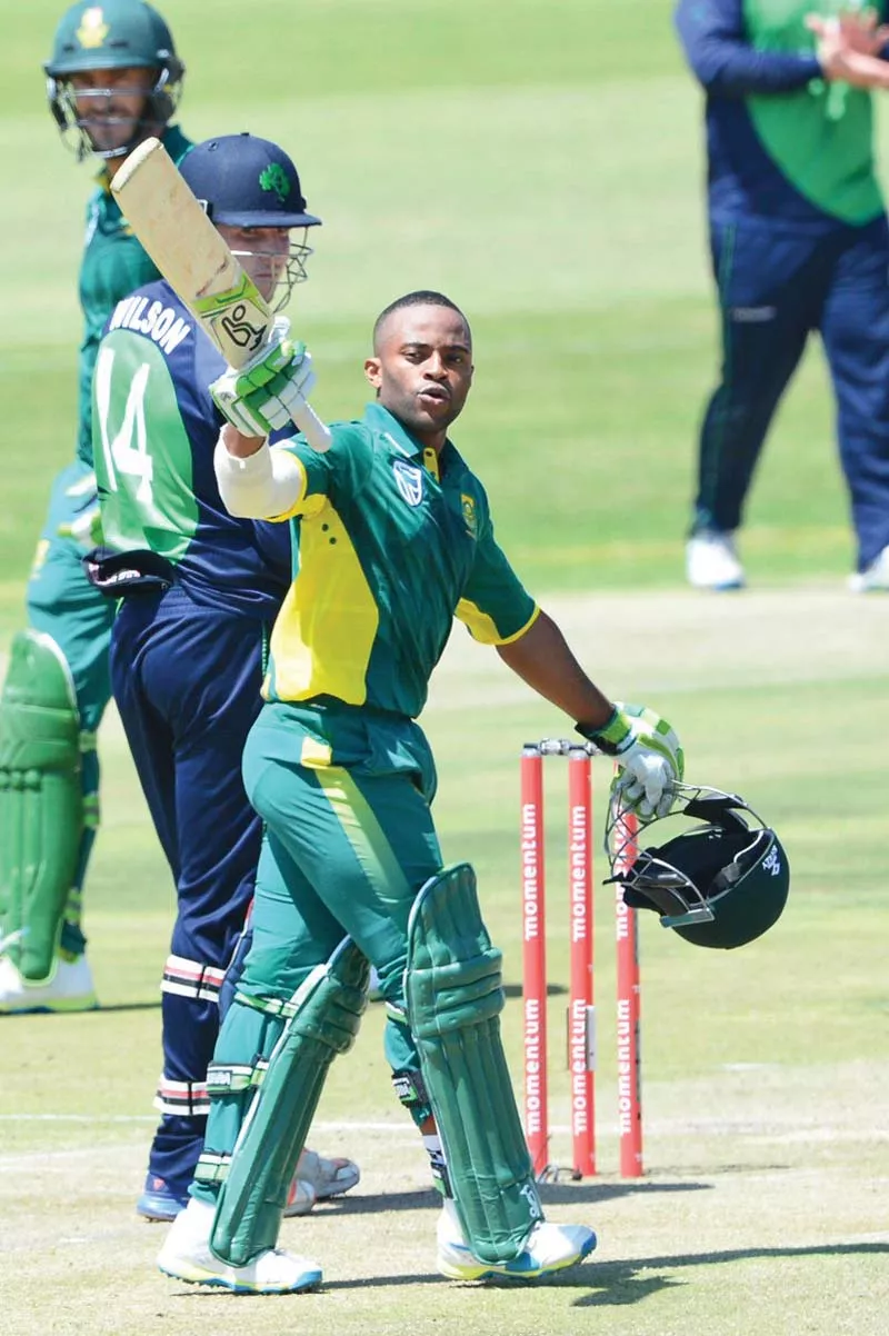 bavuma made the most of his odi chance and has surely made a case for his inclusion in the side against australia photo courtesy csa bavuma made the most of his odi chance and has surely made a case for his inclusion in the side against australia photo courtesy csa