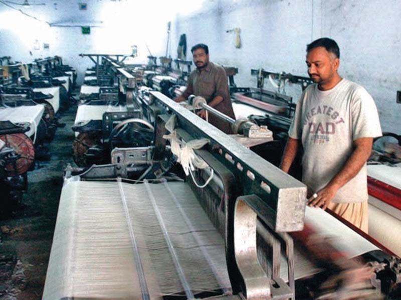 pakistan s over reliance on textile as the main contributor towards exports is a reason behind lack of diversification photo file