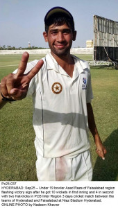 teenager asad raza bags 10 wickets in an innings teenager asad raza bags 10 wickets in an innings