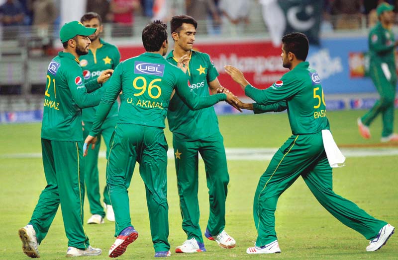 pakistan claimed the first two matches against west indies by large margins and are odds on favourites to make it three in three photo afp