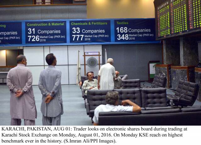 benchmark kse 100 share index rises 438 81 points photo online benchmark kse 100 share index rises 438 81 points photo online