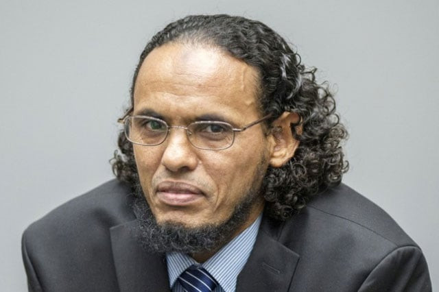 alleged al qaeda linked extremist leader ahmad al faqi al mahdi pleaded guilty to a single charge of cultural destruction at the international criminal court in the hague photo afp alleged al qaeda linked extremist leader ahmad al faqi al mahdi pleaded guilty to a single charge of cultural destruction at the international criminal court in the hague photo afp