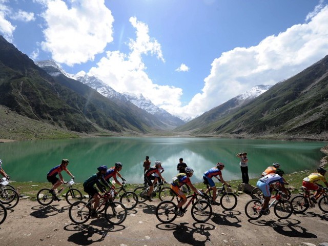 azad jammu and kashmir ajk prime minister raja farooq haider tuesday invited potential investors to invest in the tourism sector of ajk photo afp