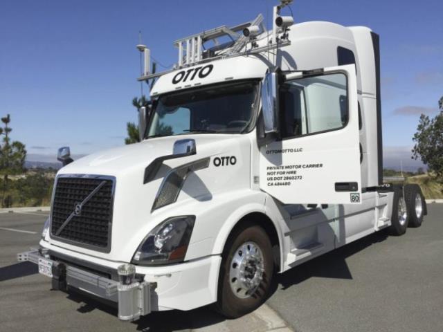 an autonomous trucking start up otto vehicle is shown during an announcing event in concord california photo reuters