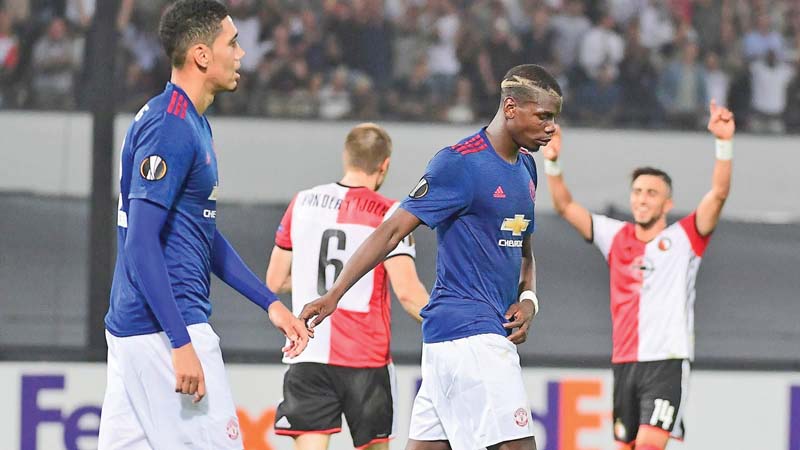 united kicked off their campaign with a 1 0 defeat at feyenoord a fortnight ago and would be looking to right that wrong as zorya come to town photo afp