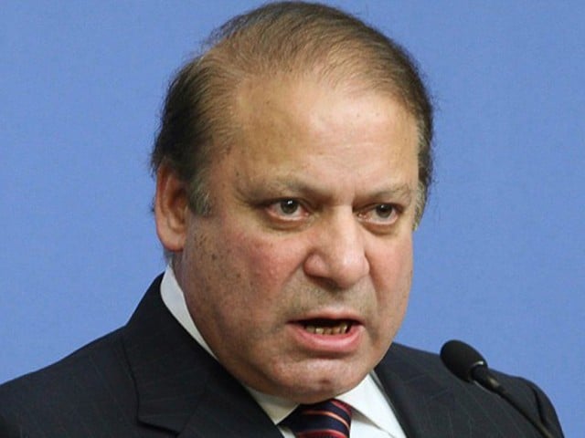 prime minister nawaz sharif photo afp file