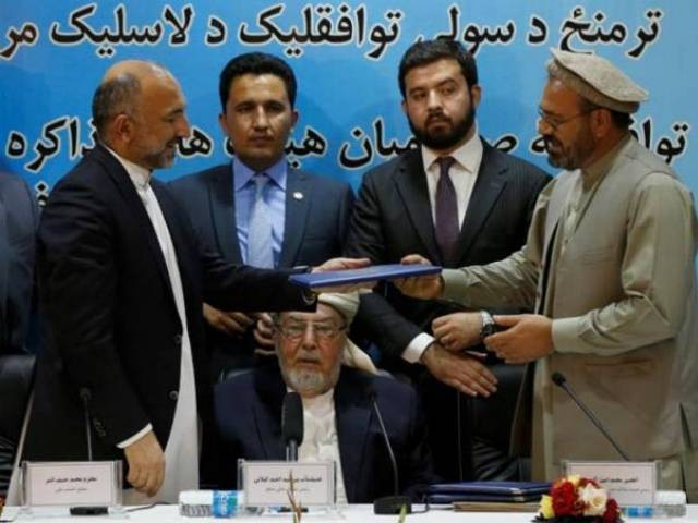 the move comes a day after the organisation 039 s head gulbuddin hekmatyar signed a peace deal with president ashraf ghani photo reuters the move comes a day after the organisation 039 s head gulbuddin hekmatyar signed a peace deal with president ashraf ghani photo reuters