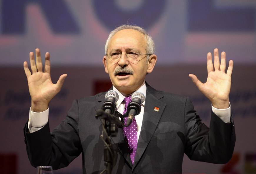 kemal kilicdaroglu the leader of turkey 039 s main opposition republican people 039 s party delivers a speech during the 35th general assembly of the party in ankara on january 16 photo afp