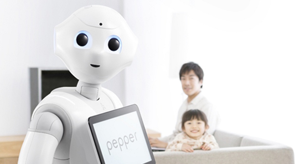 pepper can respond to voice facial expressions body language and words photo softbank