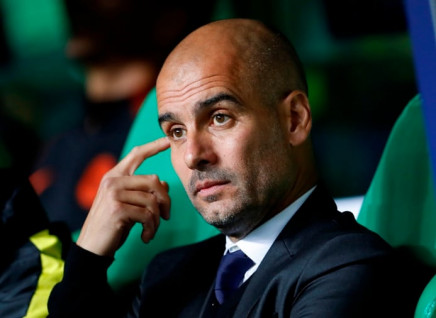 manchester city manager pep guardiola expects tough match against tottenham hotspur on sunday photo reuters