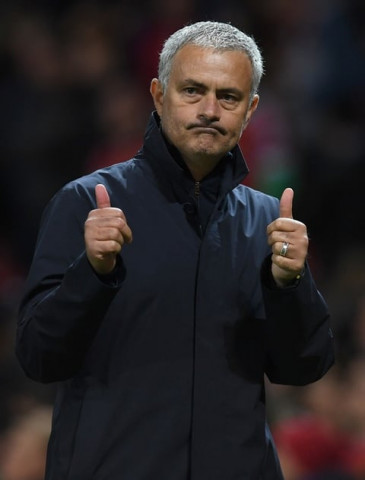 manchester united 039 s portuguese manager jose mourinho applauds the fans following the uefa europa league group a football match between manchester united and zorya luhansk at old trafford stadium in manchester north west england on september 29 2016 manchester united won the match 1 0 photo afp manchester united 039 s portuguese manager jose mourinho applauds the fans following the uefa europa league group a football match between manchester united and zorya luhansk at old trafford stadium in manchester north west england on september 29 2016 manchester united won the match 1 0 photo afp