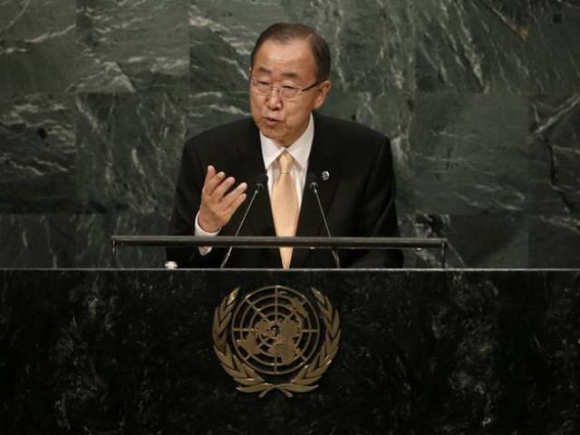 united nations secretary general ban ki moon addresses the general debate of the 71st session of the united nations general assembly in the manhattan borough of new york us september 20 2016 photo reuters