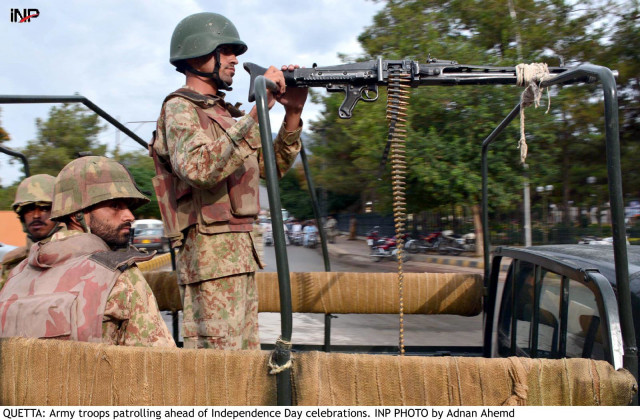 the lt gen added that people of balochistan have replied to the indians by chanting slogans in favour of pakistan photo online the lt gen added that people of balochistan have replied to the indians by chanting slogans in favour of pakistan photo online