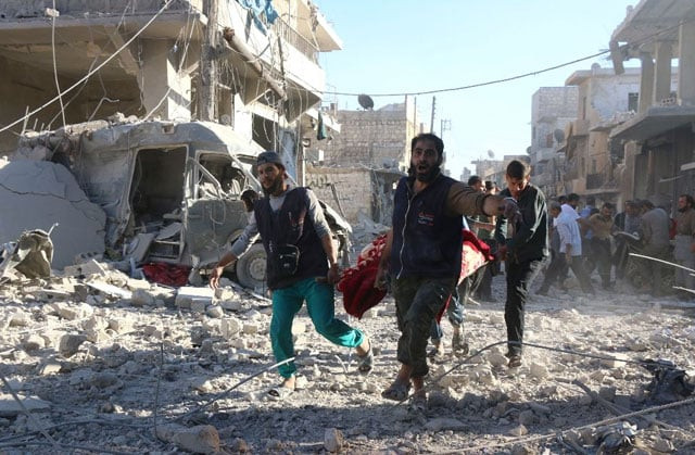 the healthcare system in eastern aleppo is all but obliterated photo afp the healthcare system in eastern aleppo is all but obliterated photo afp