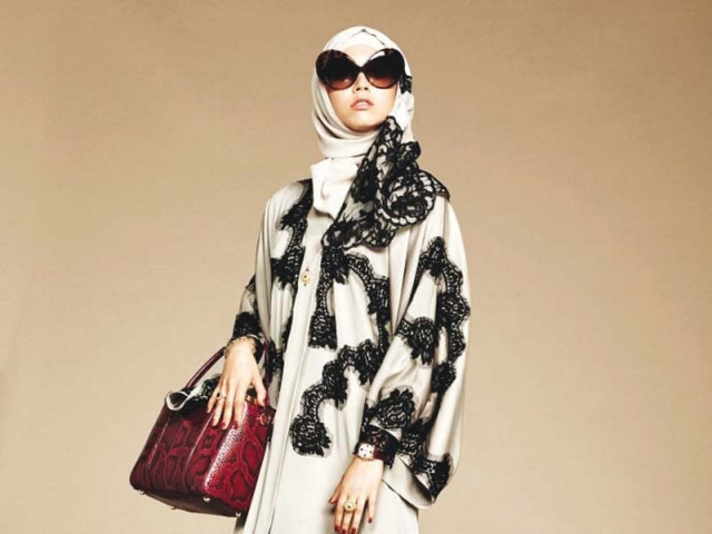 italian fashion giant dolce amp gabbana launched its first line of hijabs and abayas earlier this year photo file