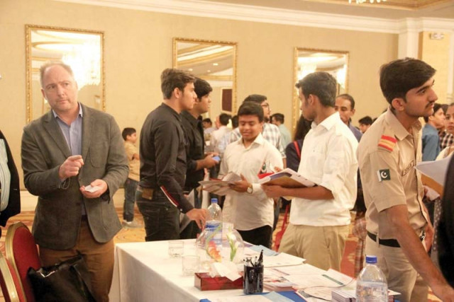 the ninth biannual college fair was held on sunday for student interested in pursuing undergraduate and graduate degrees in us photo ayesha mir express the ninth biannual college fair was held on sunday for student interested in pursuing undergraduate and graduate degrees in us photo ayesha mir express