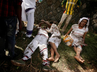 dozens killed in stampede in ethiopia after police fire warning shots at protest dozens killed in stampede in ethiopia after police fire warning shots at protest