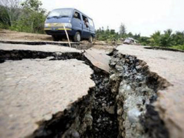 the 5 5 intensity earthquake triggered a landslide of heavy stones from the village overlooking the man s land and one of the heavy stones struck him in the head killing him on the spot photo file