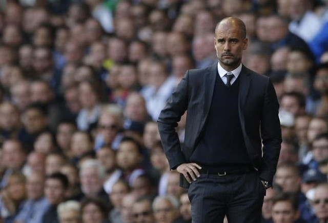 manchester city manager pep guardiola during match against tottenham hotspur on october 2 2016 photo reuters manchester city manager pep guardiola during match against tottenham hotspur on october 2 2016 photo reuters