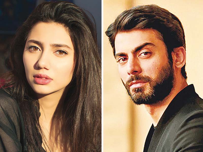 while mahira was shooting for the shah rukh khan starrer raees fawad was filming for ae dil hai muskhil photos file