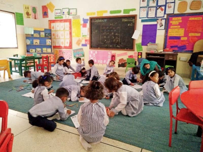 a trust school with an international setting