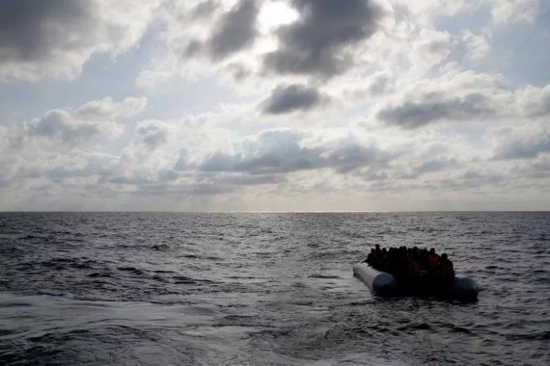 migrants in a dinghy await rescue around 20 nautical miles off the coast of libya june 2016 photo reuters migrants in a dinghy await rescue around 20 nautical miles off the coast of libya june 2016 photo reuters