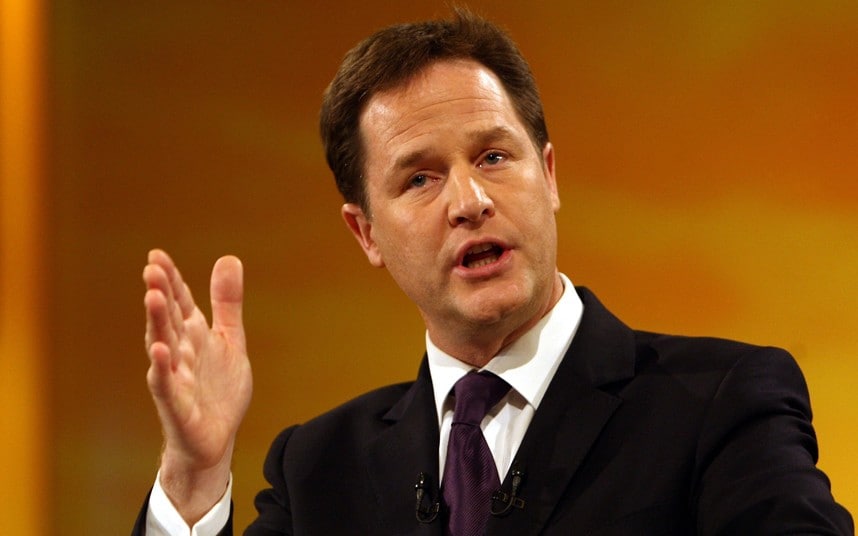 former uk deputy pm nick clegg photo afp