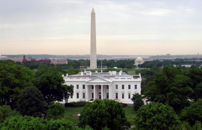 the white house is seen with the washington monument l behind it and the jefferson memorial r in washington may 1 2011 reuters gary hershorn