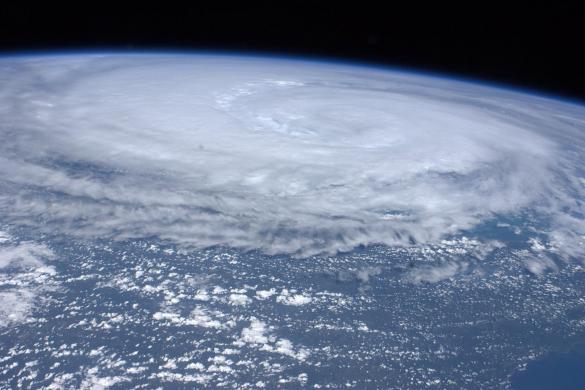 nasa goddard space flight center handout photo taken by an expedition 28 crew member on august 26 aboard the iss shows an image of hurricane irene off the east coast of the united states photo reuters