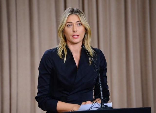 russian tennis star sharapova photo reuters russian tennis star sharapova photo reuters