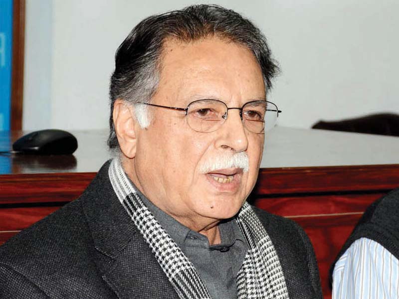 rashid added that imran khan should keep his political animosity separate from the kashmir cause photo file