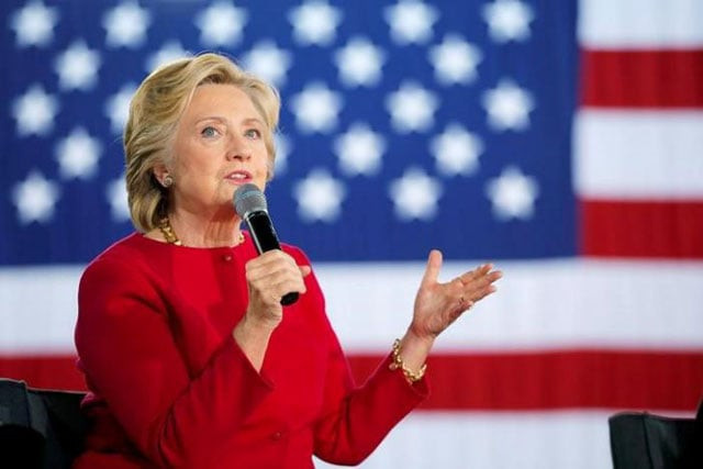 us democratic presidential nominee hillary clinton answers a question from the audience at a 039 family town hall 039 campaign stop in haverford pennsylvania usoctober 4 2016 photo reuters us democratic presidential nominee hillary clinton answers a question from the audience at a 039 family town hall 039 campaign stop in haverford pennsylvania usoctober 4 2016 photo reuters