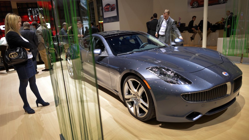 the 100 000 fisker karma released in 2012 attracted buyers including justin bieber leonardo dicaprio and ashton kutcher photo afp