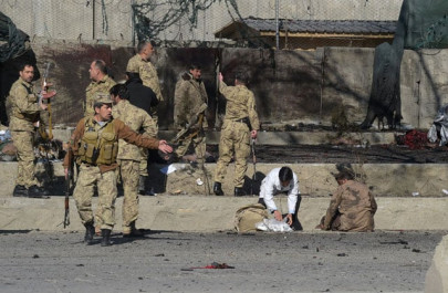 explosion in afghan capital kabul casualties feared explosion in afghan capital kabul casualties feared