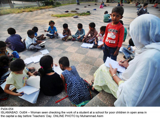 the report stated that 67 per cent of grade v students can read a story in urdu in private schools compared to the 52 per cent in government schools photo online the report stated that 67 per cent of grade v students can read a story in urdu in private schools compared to the 52 per cent in government schools photo online