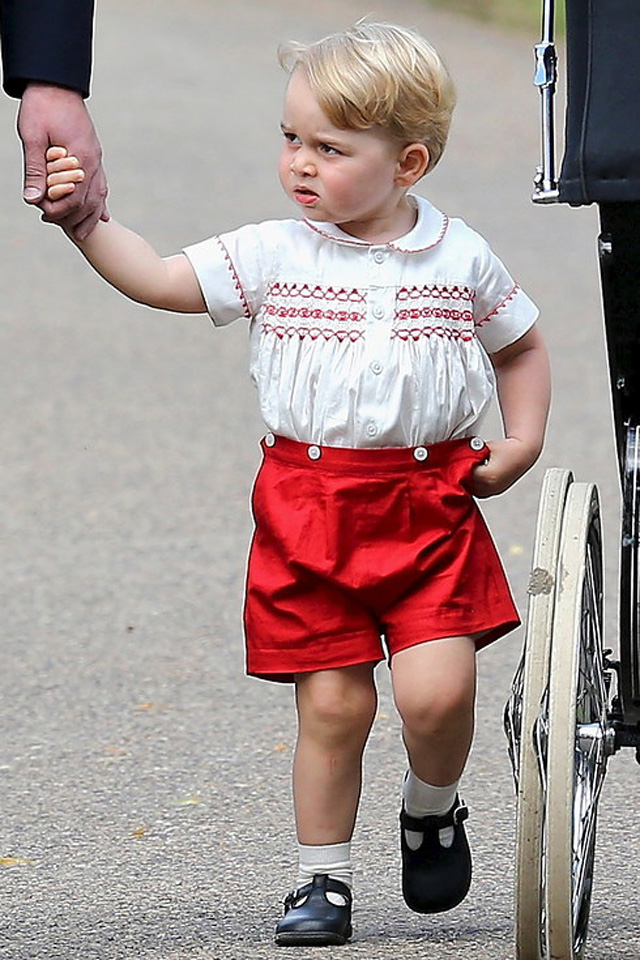 here s why britain s prince george is always seen in shorts