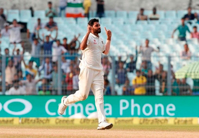 india 039 s bhuvneshwar kumar injured his back during second test against new zealand photo reuters