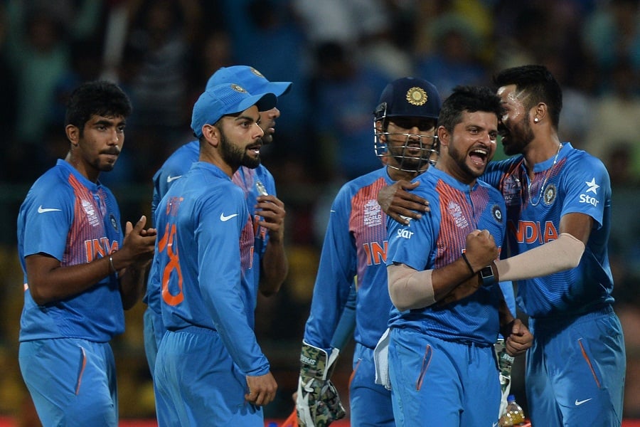 suresh raina 2r celebrates with teammates photo afp