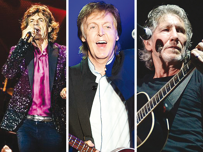 the rolling stones mccartney and waters lead the pack and will be desert trip s late evening performers photos file