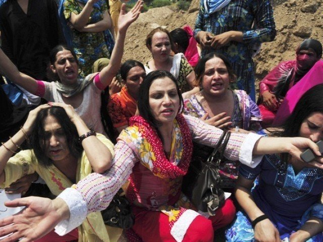 quoting 039 pakistan high court 039 posters claim transwomen are actually men photo afp