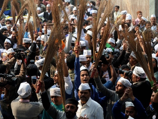 kejriwal had urged the bjp government to release purported video evidence of the covert raids photo afp kejriwal had urged the bjp government to release purported video evidence of the covert raids photo afp