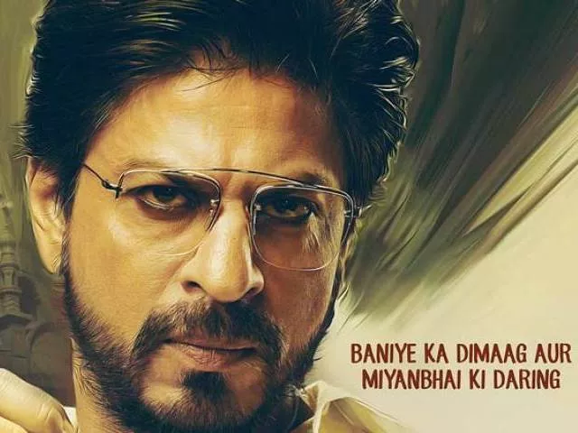 srk revealed the trailer of his film fan last year poster srk revealed the trailer of his film fan last year poster