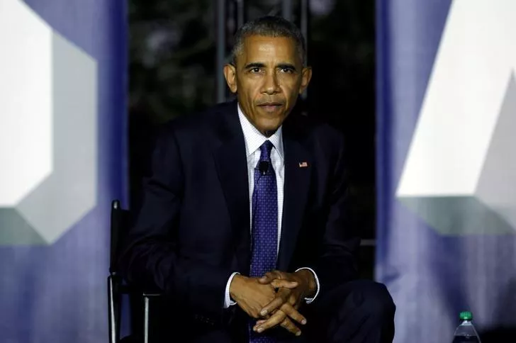 us president barack obama speaks during a discussion on the importance of protecting the one planet at the south by south lawn event at the white house in washington u s october 3 2016 photo reuters us president barack obama speaks during a discussion on the importance of protecting the one planet at the south by south lawn event at the white house in washington u s october 3 2016 photo reuters