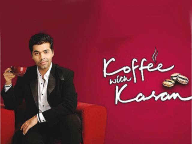 karan will be back on the small screen with koffee with karan on november 6 photo file