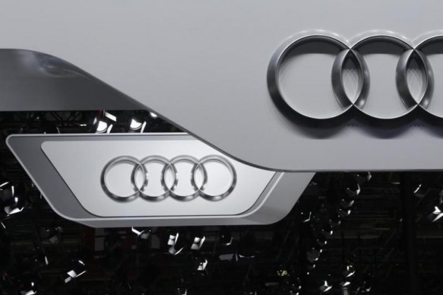 the logo of audi is pictured at the auto china 2016 auto show in beijing april 25 2016 photo reuters