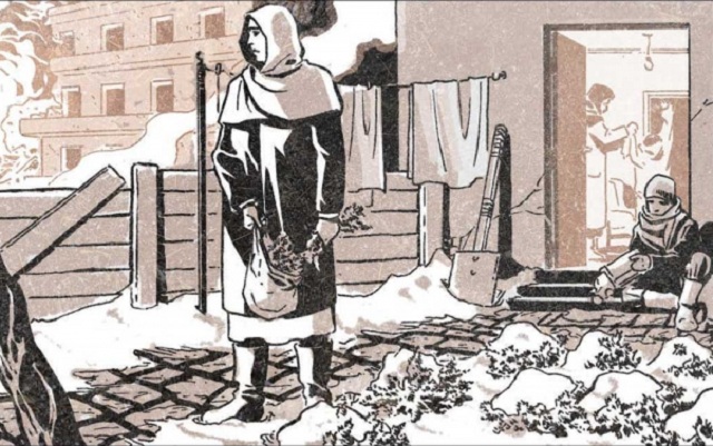 the digital comic is based on the anonymous dispatches by the young mother of five living in madaya photo marvel comics