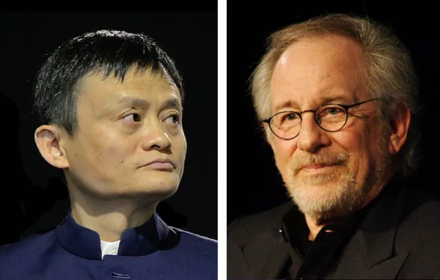 jack ma and steven spielberg join forces photo un climate change wikimedia jack ma and steven spielberg join forces photo un climate change wikimedia
