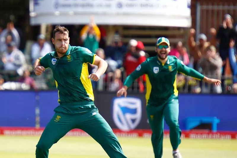 abbott l celebrates after castling finch off just the third delivery of the match which meant australia played second fiddle throughout the fourth odi photo afp abbott l celebrates after castling finch off just the third delivery of the match which meant australia played second fiddle throughout the fourth odi photo afp