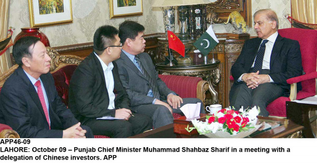 while talking to the investors delegation the cm said relations between pakistan and china have resulted in useful economic cooperation now that work on china pakistan economic corridor has started photo app