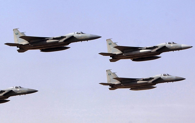 royal saudi air force jets photo reuters